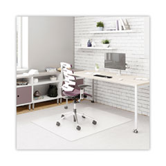 deflecto® DuraMat® Moderate Use Chair Mat for Low Pile Carpeting