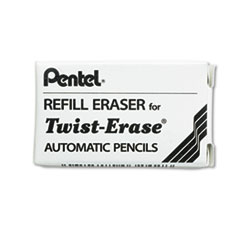 Pentel® Eraser Refills, E10, 3/Tube