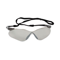 KleenGuard™ Nemesis VL Safety Glasses, Gunmetal Frame, Indoor/Outdoor Uncoated Lens