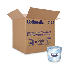 Cottonelle® Two-Ply Bathroom Tissue for Business, Septic Safe, White, 451 Sheets/Roll, 20 Rolls/Carton