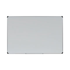 Magnetic Steel Dry Erase Marker Board, 72 x 48, White Surface, Aluminum/Plastic Frame