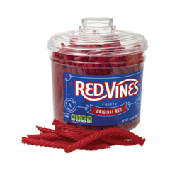 Red Vines® Original Red Twists, 3.5 lb Tub, Delivered in 1-4 Business Days