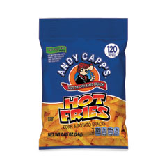Andy Capps Hot Fries, Spicy Hot, 0.85 oz Bag, 72/Box Ships in 1-3 Business Days
