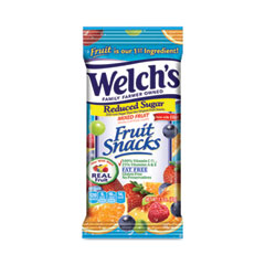 Welch's® Reduced Sugar Mixed Fruit Snacks, 1.5 oz Pouches, 144/Carton, Delivered in 1-4 Business Days