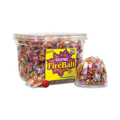 Atomic FireBall® Hard Candy, Cinnamon, 150-Piece Tub, Delivered in 1-4 Business Days