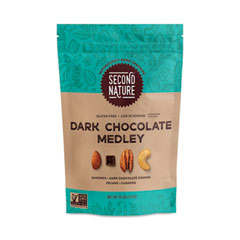 Second Nature® Dark Chocolate Medley Trail Mix, 26 oz Resealable Pouch, Delivered in 1-4 Business Days