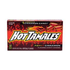 Hot Tamales® Cinnamon Candy, Theater Box, 5 oz, 12/Pack, Delivered in 1-4 Business Days