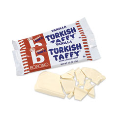 Bonomo Turkish Taffy, Vanilla, 1.5 oz Bars, 24/Carton Ships in 1-3 Business Days