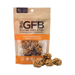 THE GFB® Chocolate Peanut Butter Bites, 4 oz Bag, 6/Pack, Delivered in 1-4 Business Days