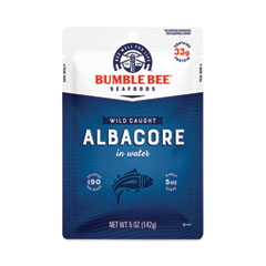 Bumble Bee® Premium Albacore Tuna Pouches, 5 oz Pouch, 4/Carton, Ships in 1-3 Business Days