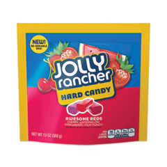 Jolly Rancher® Awesome Reds Hard Candy Assortment, Assorted Flavors, 13 oz Pouches, 4/Carton, Ships in 1-3 Business Days