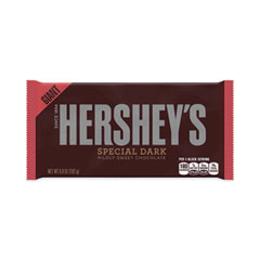 Hershey®'s Special Dark Mildly Sweet Chocolate Bar, 6.8 oz Bar, 3/Box, Ships in 1-3 Business Days