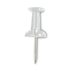Fashion Sphere Push Pins, Plastic, Clear/Rose Gold, 0.44, 100/Pack - The  Sheridan Commercial Co.