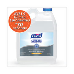 PURELL® Professional Surface Disinfectant, Fresh Citrus, 1 gal Bottle, 4/Carton
