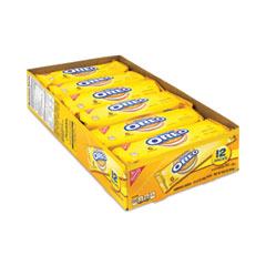 Nabisco® Oreo Golden Sandwich Cookies, 2.4 oz Pack, 12 Packs/Box, 4 Boxes/Carton, Delivered in 1-4 Business Days