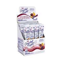 Crystal Light® On-The-Go Sugar-Free Drink Mix, Fruit Punch, 0.12 oz Single-Serving Tubes, 30/Pk, 2 Packs/Box, Ships in 1-3 Business Days