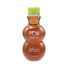 POM Wonderful Antioxidant Super Tea, Pomegranate Honey Green Tea, 12 oz Bottles, 6/Carton, Ships in 1-3 Business Days