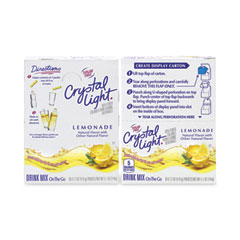 Crystal Light® On-The-Go Sugar-Free Drink Mix, Lemonade, 0.17 oz Single-Serving Tubes, 30/Pack, 2 Packs/Box, Ships in 1-3 Business Days