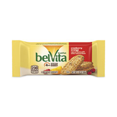 BelVita Cranberry Orange Crunchy Breakfast Biscuits, 1.76oz Packet of 6,  5 Packs/Box, 6 Boxes/Carton, Ships in 1-3 Business Days