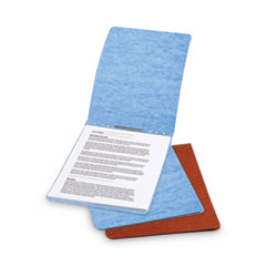 ACCO PRESSTEX Report Cover with Tyvek Reinforced Hinge, Top Bound, Two-Piece Prong Fastener, 2" Capacity, 8.5 x 11, Light Blue