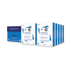 Hammermill® Great White 30 Recycled Print Paper, 92 Bright, 20lb, 8.5 x 11, White, 500 Sheets/Ream, 10 Reams/Carton