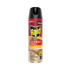 Raid® Fragrance Free Ant and Roach Killer, 17.5 oz Aerosol Spray, 12/Carton