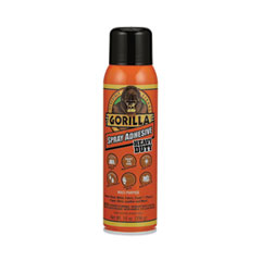 Gorilla® Spray Adhesive, 14 oz, Dries Clear