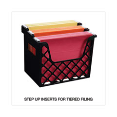 OIC Officemate Blue Glacier Desktop File Organizer 10 34 X 12 12 X 8 58...