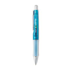 Pilot® Dr. Grip Gel Pen, Retractable, Fine 0.7 mm, Black Ink, Blue Barrel