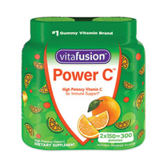 vitafusion™ Power C Gummy Vitamins with Immune Support for Adults, 150/Bottle, 2 Bottles/Pack, Delivered in 1-4 Business Days