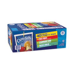 Capri Sun® Fruit Juice Pouches Variety Pack, 6 oz, 40 Pouches/Carton, Ships in 1-3 Business Days