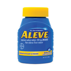Aleve® Pain Reliever Tablets 220 mg, 320/Bottle, Delivered in 1-4 Business Days