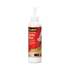 Scotch® Quick-Drying Tacky Glue, 4 oz, Dries Clear