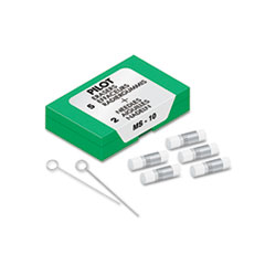 Pilot® Eraser Refills for All Pilot Mechanical Pencils, Cylindrical Rod, White, 5/Pack