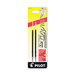 Pilot® Refill, Better/EasyTouch/Dr Grip Retract Ballpoint, Fine Tip, Red, 2/Pack