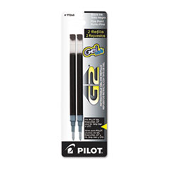 Pilot® Refill for G2 Gel, Dr. Grip Gel/Ltd, ExecuGel G6, Q7, Fine Tip, Black, 2/Pack