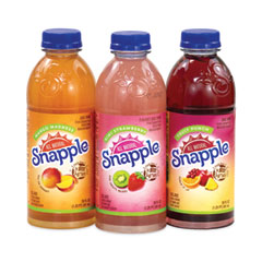 Snapple® All Natural Juice Drink, Fruit Punch, Kiwi Strawberry, Mango Madness, 20 oz Bottle, 24 Count, Ships in 1-3 Business Days