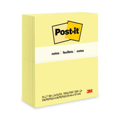 Post-it® Notes Original Pads in Canary Yellow