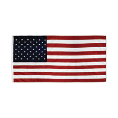 Advantus All-Weather Outdoor U.S. Flag, 96" x 60", Heavyweight Nylon