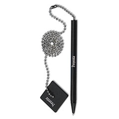 Iconex™ Preventa Standard Ballpoint Counter Pen, Medium 1 mm, Black Ink, Black