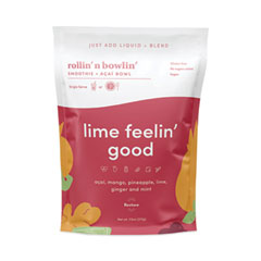 rollin' n bowlin' Lime Feelin' Good Acai Bowl, 7.5 oz Pouch, 4/Pack, Delivered in 1-4 Business Days