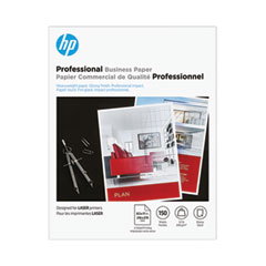 HP Professional Business Paper, 52 lb Bond Weight, 8.5 x 11, Glossy White, 150/Pack