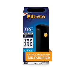 Filtrete™ Tower Room Air Purifier for Extra Large Room, 370 sq ft Room Capacity, Black