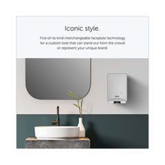thumbnail image 2 of Kimberly-Clark Professional* ICON Automatic Soap And Sanitizer Dispenser, 1.2 L, 8.06 X 14.18 X 4.75, White Mosaic ; Ships In 1-3 Business Days | Pardue Distributing 2 of 13