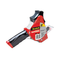 MMMH122, Scotch® H122 Compact and Quick Loading Dispenser for Box Sealing  Tape, 3 Core, For Rolls Up to 2 x 50 m, Gray