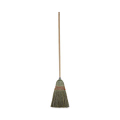 Boardwalk® Mixed Fiber Maid Broom, Mixed Fiber Bristles, 55" Overall Length, Natural
