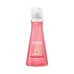 Method® Dish Soap Pump, Pink Grapefruit Scent, 18 oz Pump Bottle, 6/Carton