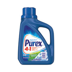 Purex® Liquid Laundry Detergent, Mountain Breeze, 50 oz Bottle, 6/Carton