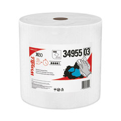 WypAll® General Clean X60 Cloths, Jumbo Roll, 12.5 x 13.4, White, 1,100/Roll