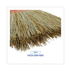 Rubbermaid Commercial Corn-Fill Broom, Corn Fiber Bristles, 38